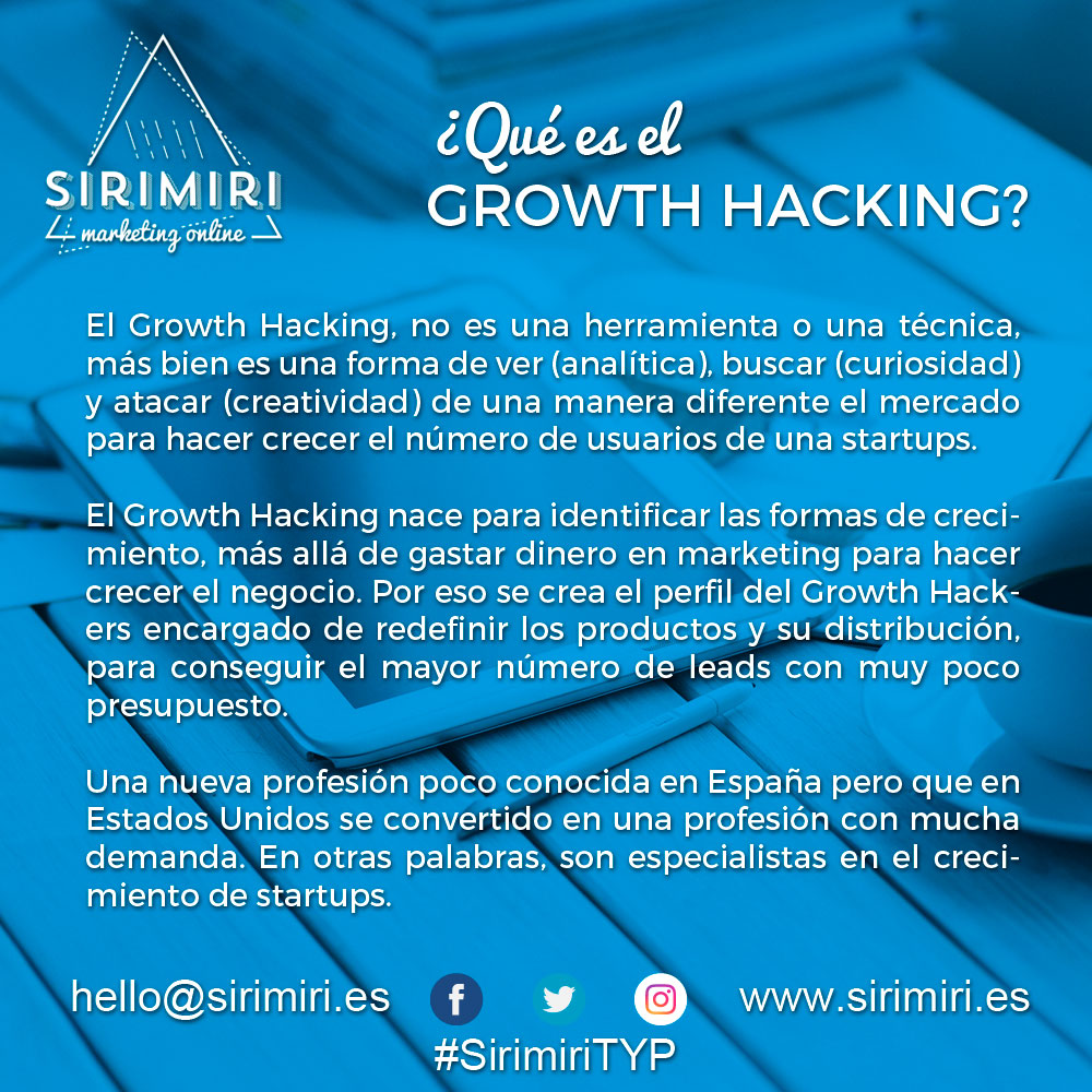 ¿Qué es el Growth Hacking?